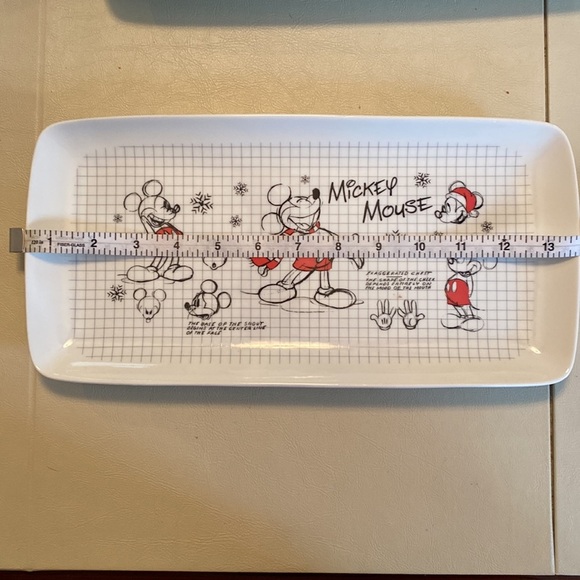 Disney Mickey Mouse Christmas Sketchbook Serving Tray - Picture 3 of 6